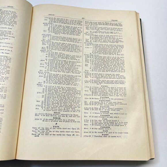 A Complete Concordance of the Book of Mormon Elder George Reynolds 1900 1st Ed - Picture 10 of 16